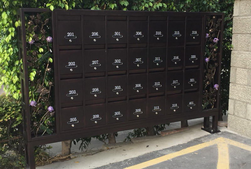 多樣式不鏽鋼金屬信箱