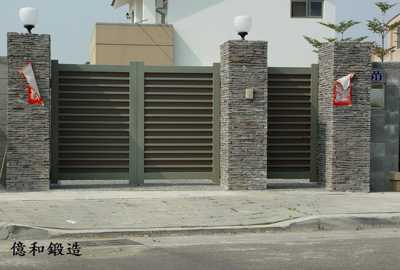 YI01-26/不鏽鋼日式大門