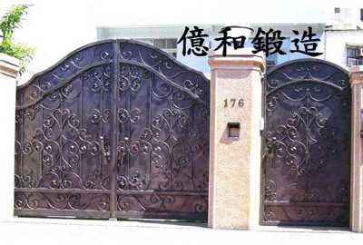 YI02-10/鍛造、日式、白鐵大門